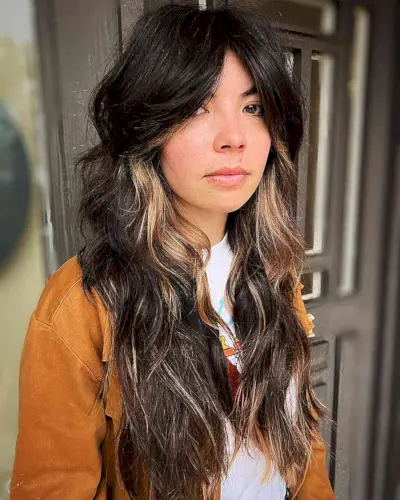 Long Shaggy Mermaid Cut with Shorter Layers