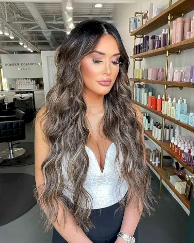 Mermaid Long Hair with Loose Curls