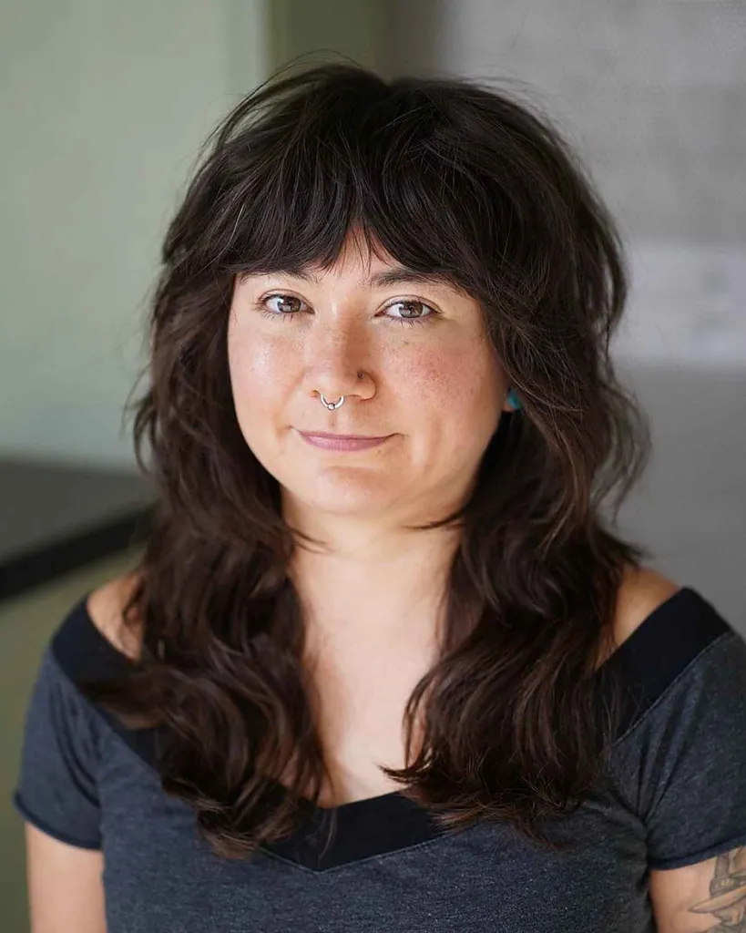 corte de navaja en capas' title=