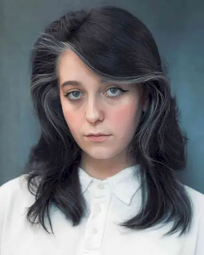 Different Mid-Length Cut with a Silver, Thin Money Piece