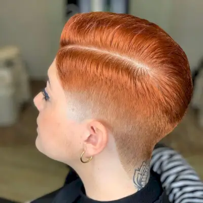 Short Pompadour