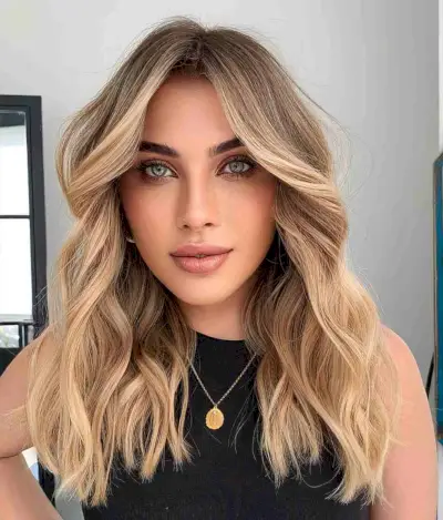 Blonde Dimension for Mid-Length Hair 