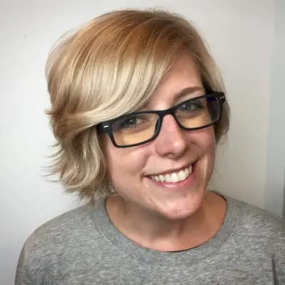 Updated Asymmetrical Shag hairstyle