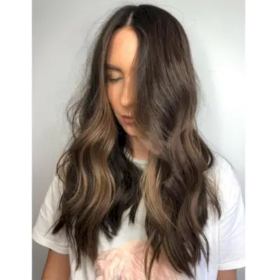 Contoured Balayage hairstyle