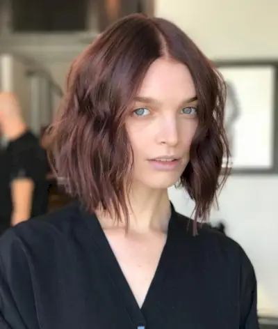 Texturized Bob hairstyle