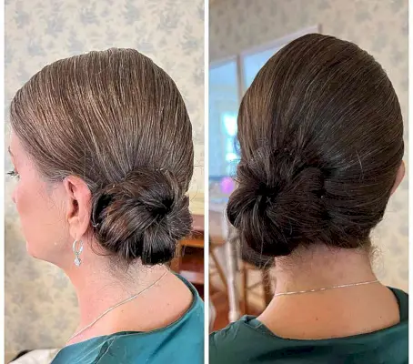 Different Hairstyle Side Bun