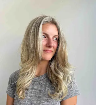 Long Face-Framing Pieces For Long Faces