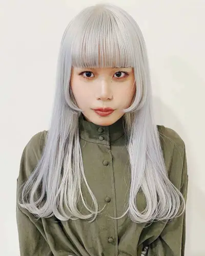 Tapered Hime Haircut