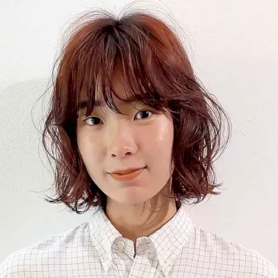 Permed Body Waves for Chin-Length Fine Hair