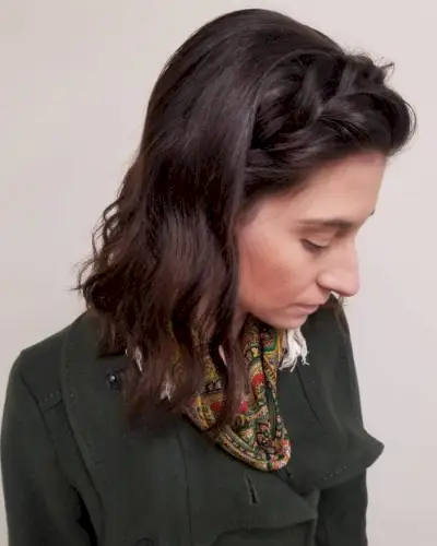 Boho Casual Chic Style with a French Braid Headband