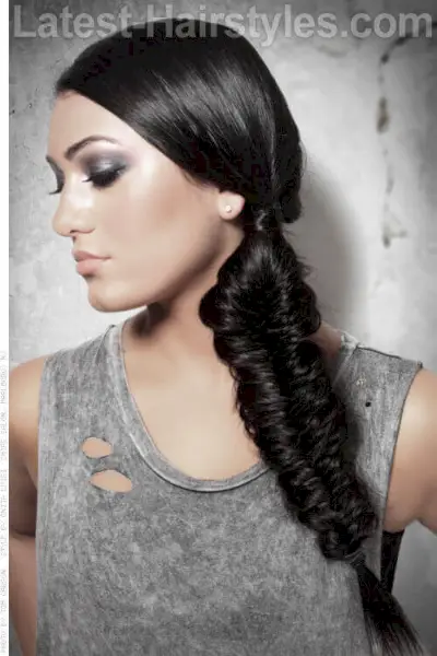 Simple Fishtail Braids