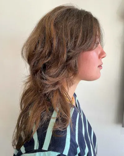 Wolf Cut with Shaggy Layers