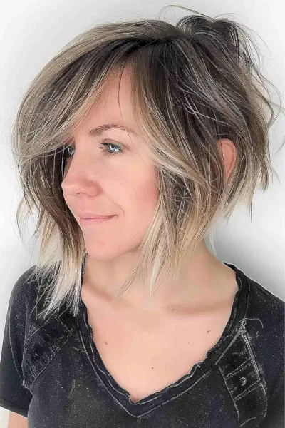Modern Razored Edge Bob