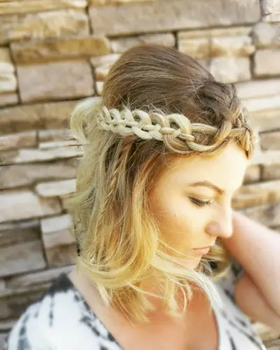 Dimensional Boho Chain Braid