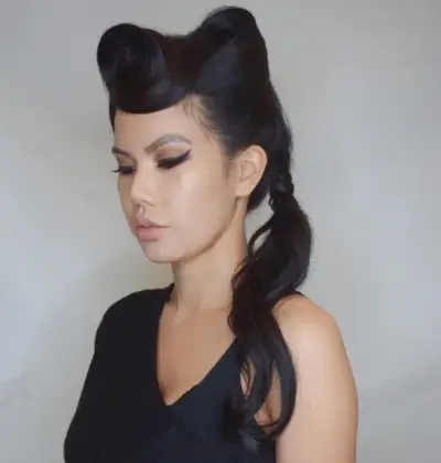 Modern Femme Fatale hairstyle