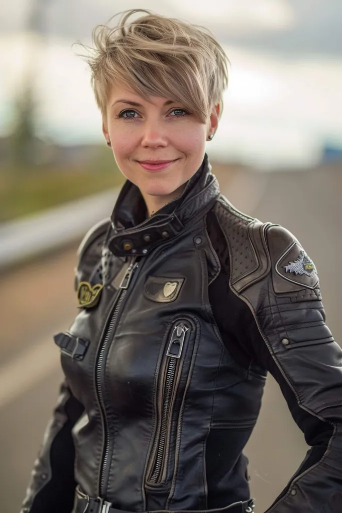 20 odważnych i pięknych fryzur motocyklowych dla kobiet na rok 2026