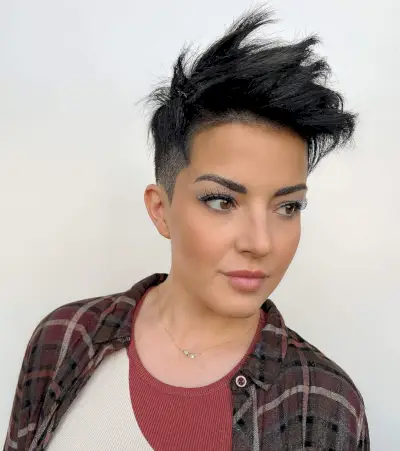 the androgynous pixie cut