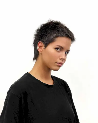 Super Short Androgynous Pixie for Girls