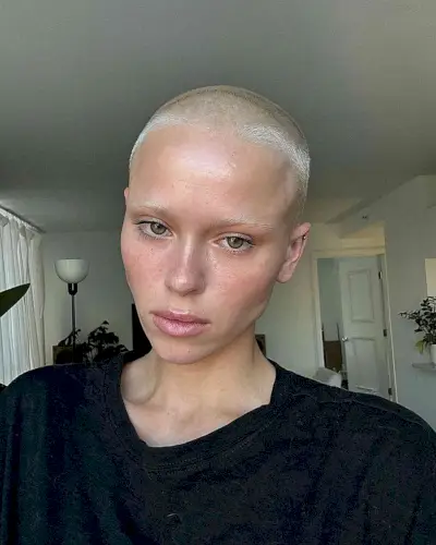 A Feminine Buzz Cut