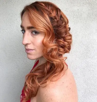 Stunning One Side Boho Side Braids