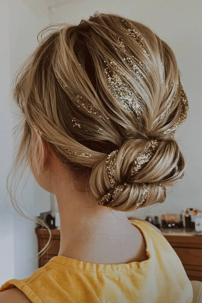 Glitter per capelli di San Valentino' title=