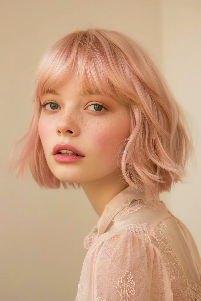 Flutterbob söt frisyr' title=