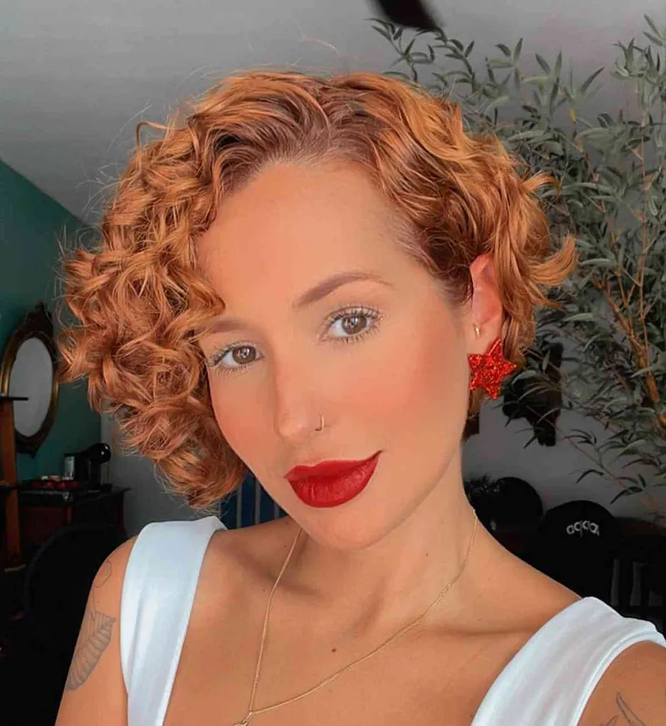 パーティーボブのヘアスタイル' title=