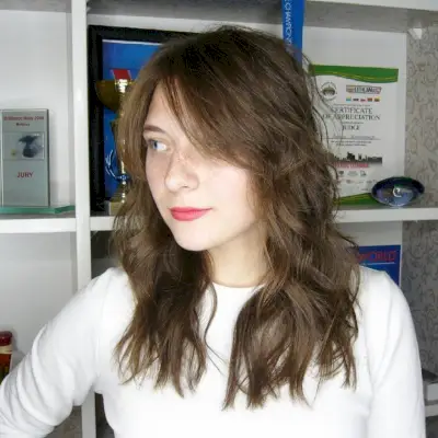 Modern Texture with a Side Part