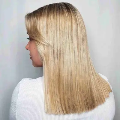 Full-Looking Medium Blunt Cut