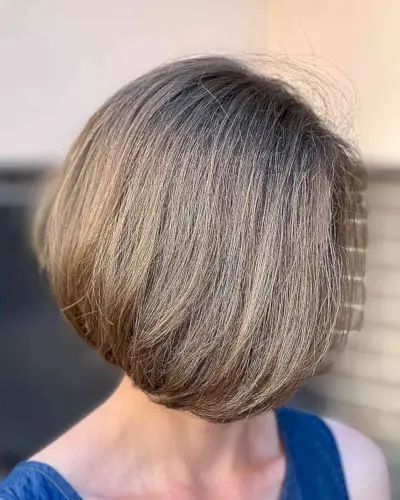 Beveled Bob Cut for Thick Hairstyles