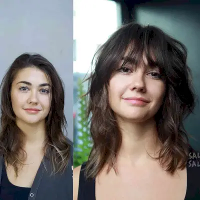 New and Fresh Soft Shag Cut