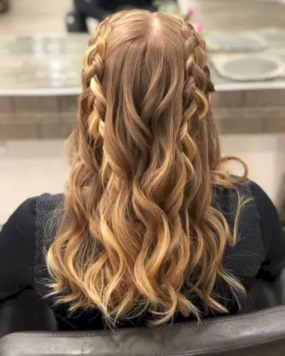 Braided & Chic hairstyle