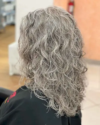 Multi-Textured Spiral Perm