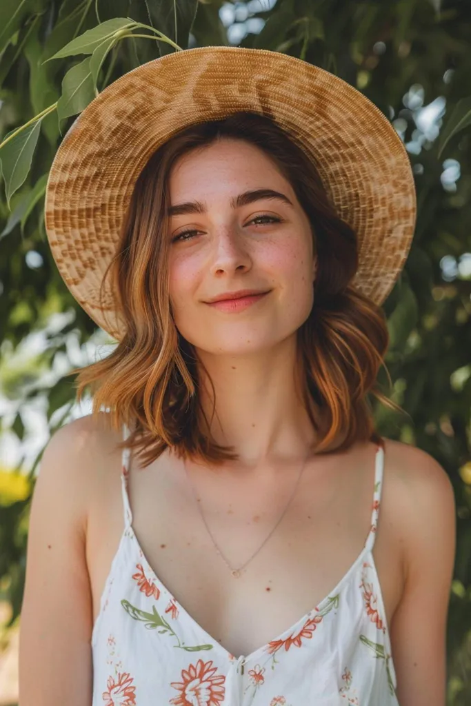 Coiffure bob chic pour cheveux fins par temps chaud' title=