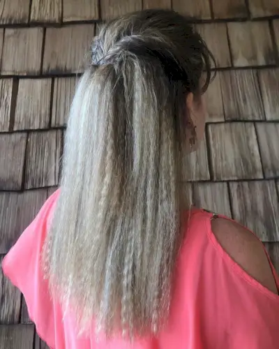 Crimping Long Hair