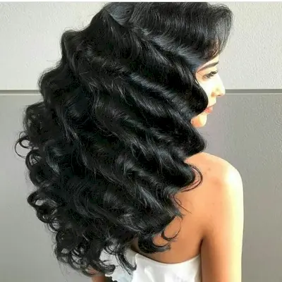 Deep Wave Crimped Locks