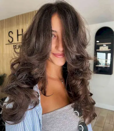 Soft Messy Butterfly Long Hairstyle