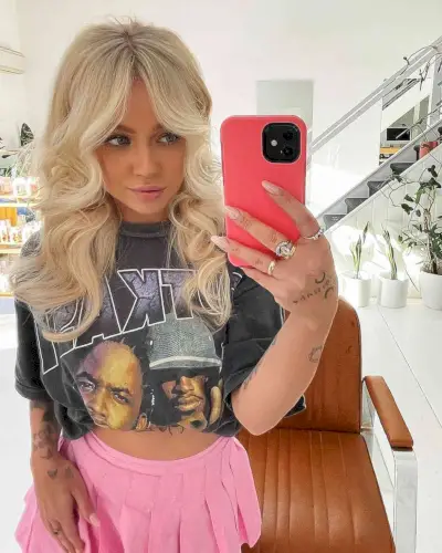 Vintage Style with a Center Part