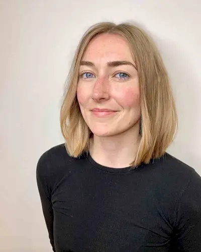 Blunt Lob for Fine Hair Wash-and-Go Hairstyle