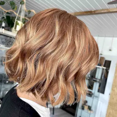 summer balayage beach waves