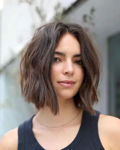 short beach waves hairdo