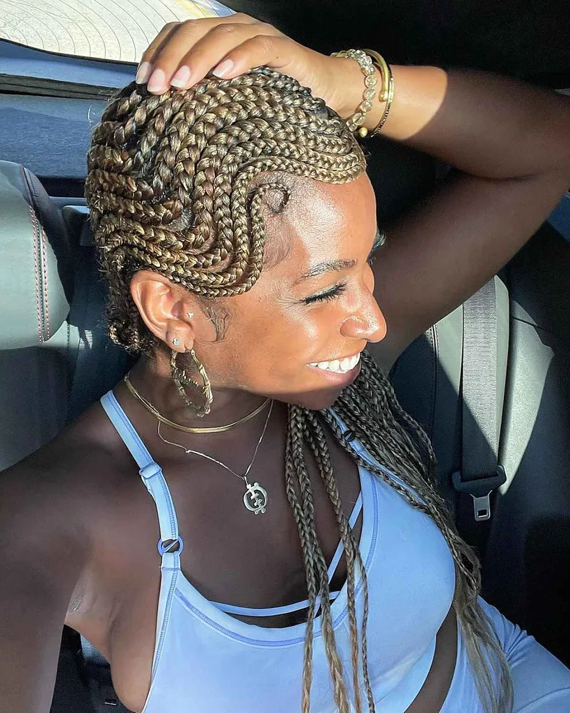 주름진 손가락 파도' title=