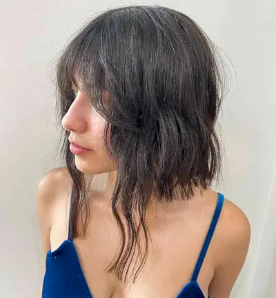 Alt Disconnected Bob with Light Fringe