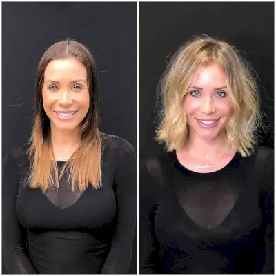 Shoulder-Length Long Bob for 30-year-old women