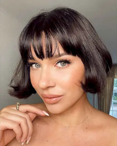 French Bob with Bangs for Short Hair