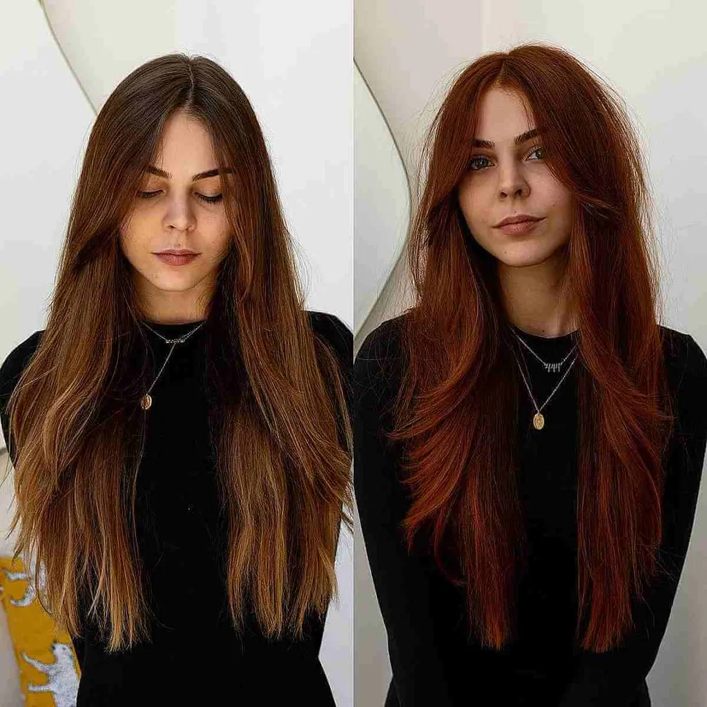 Capas elegantes que enmarcan la cara para una forma de cara de corazón' title=