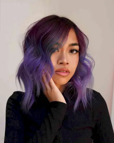 2-Tone Purple Root Smudge
