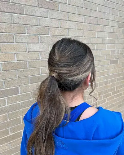 Effortless Soft Low Ponytail Cowgirl Hairstyle