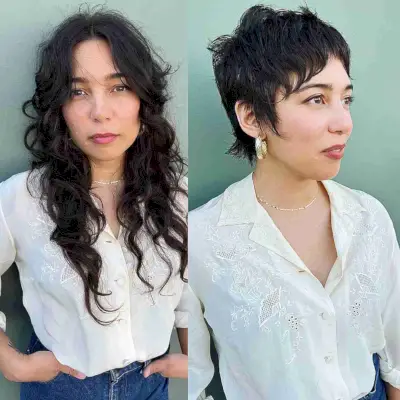 Stunning Razor Cut Makeover