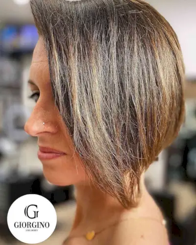 Bixie with Long Front Layers